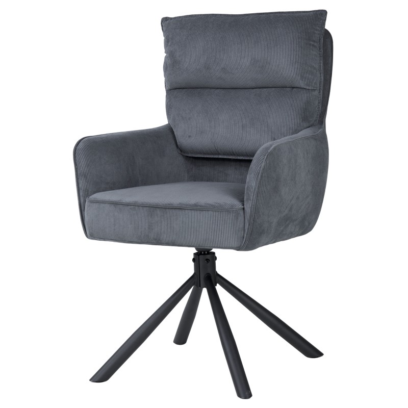 Stol SVELA (antracit, 60x66x96)