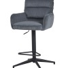 Barski stol SVELABAR (antracit, 54x59x102-122)