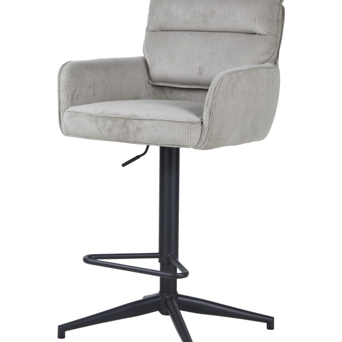 Barski stol SVELABAR (taupe, 54x59x102-122)