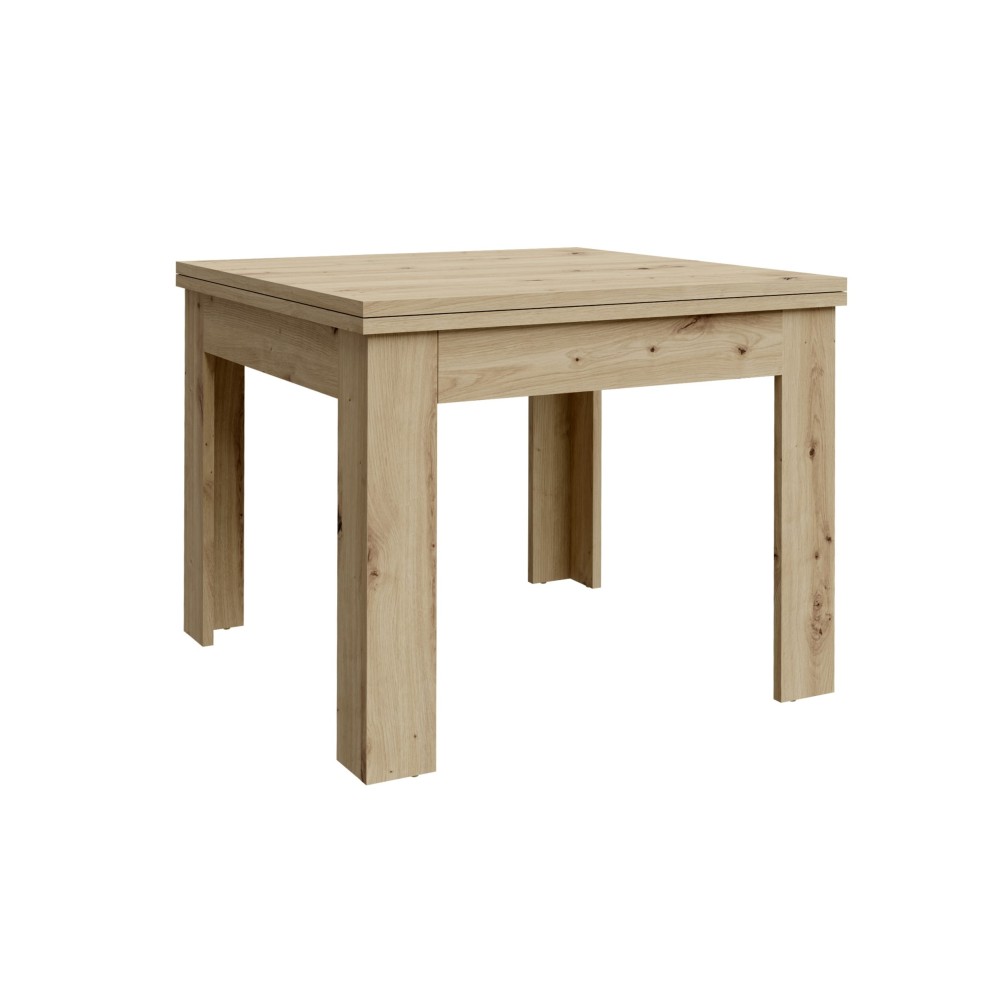 Raztegljiva miza LOTUS (hrast, 95/190x95x77) Raztegljiva miza LOTUS (hrast, 95/190x95x77)