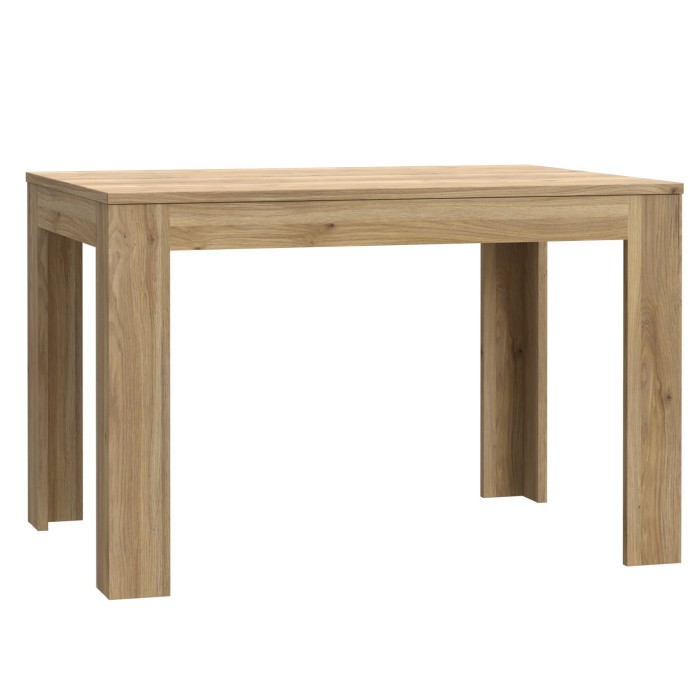 Raztegljiva miza TEMZA (hrast, 120/175x85x78)