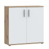 komoda IKOLI 222 (hrast + bela, 80x31,5x82) komoda IKOLI 222 (hrast + bela, 80x31,5x82)