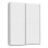 Garderobna omara FITTIO 180 (bela, 180x61x235)