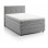 Box spring postelja MERLIN (145x208x121, siva - Cosmic new 106)