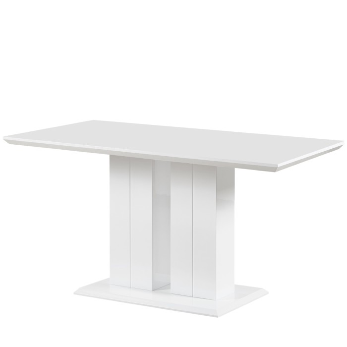 Miza JAZZIE III (bela, 160x90x76)