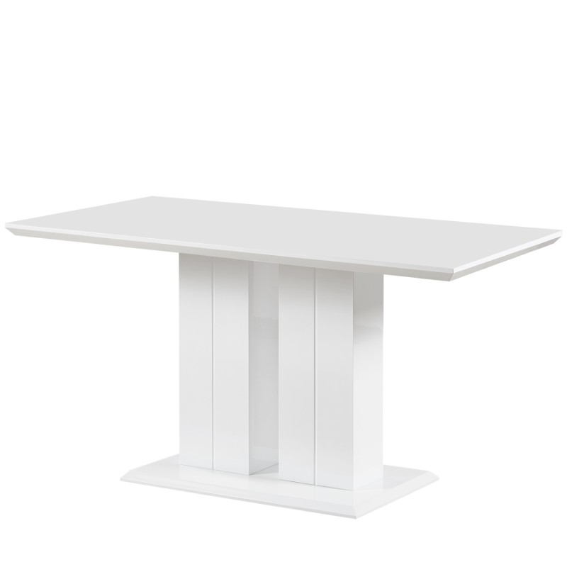 Miza JAZZIE III (bela, 160x90x76) Miza JAZZIE III (bela, 160x90x76)