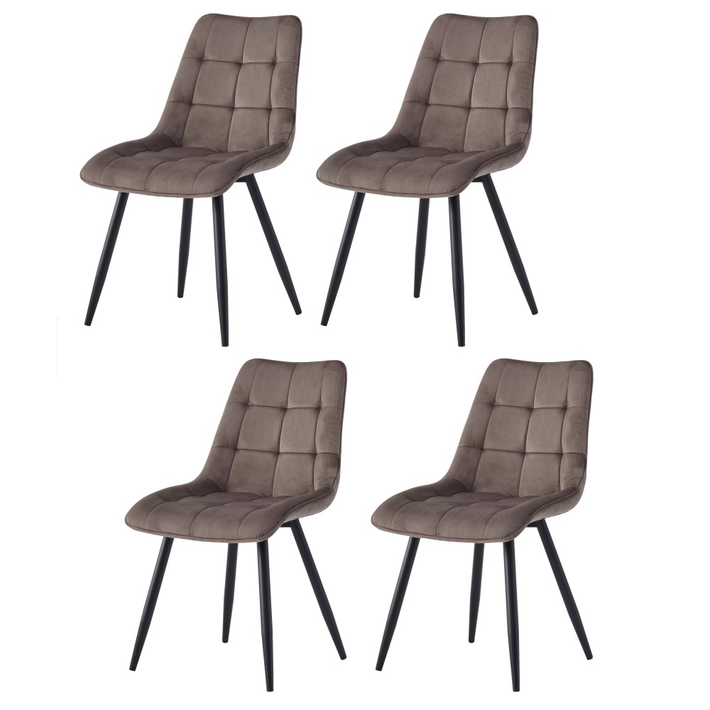 Stol MESINA (rjava, 48x60x89)
