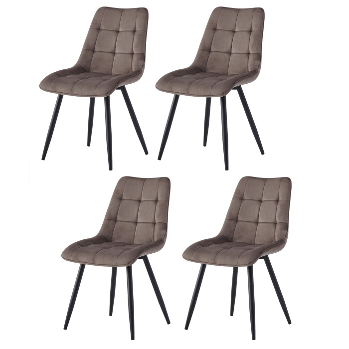 Stol MESINA (rjava, 48x60x89)