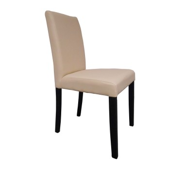 Stol IVONA PU (bež + wenge) Stol IVONA PU (bež + wenge)