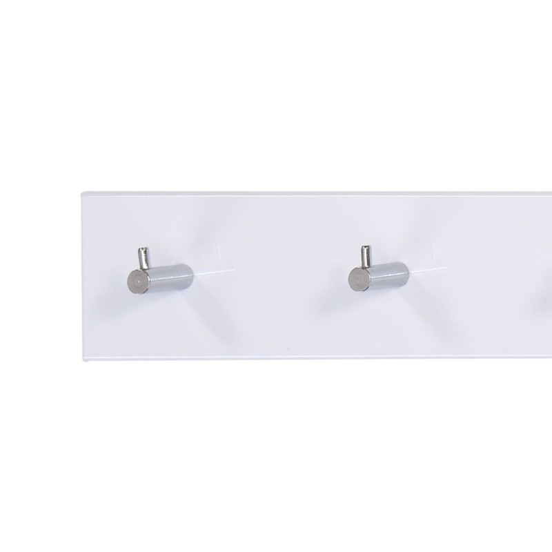 Stenski obešalnik KIARA 2 (bela)