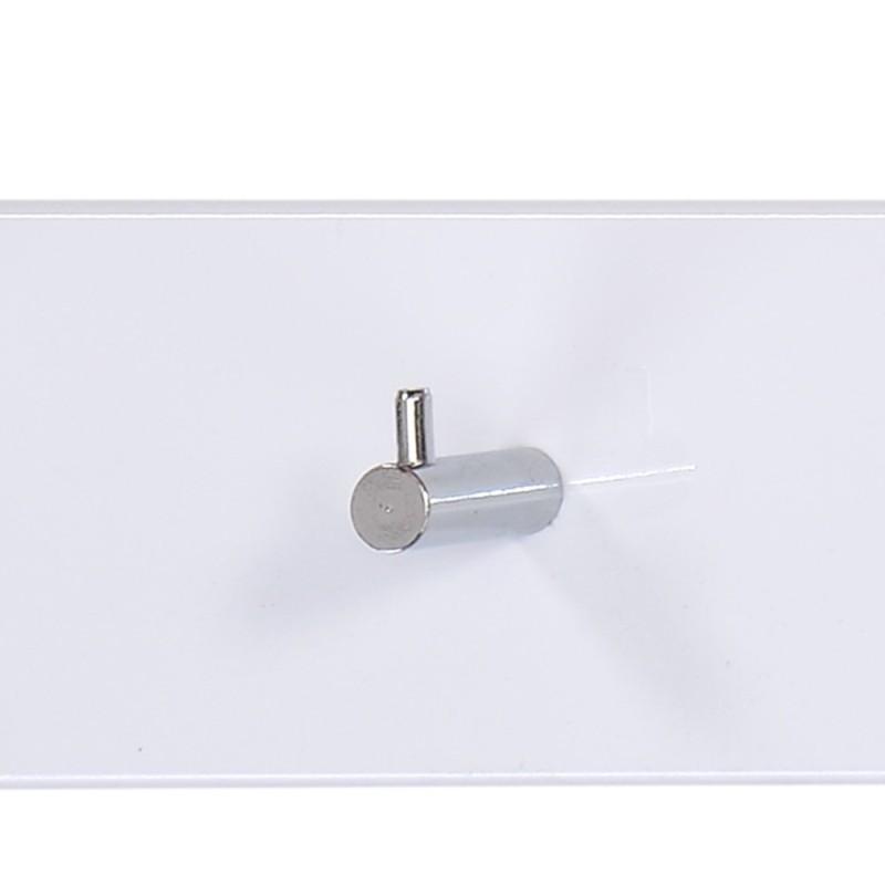 Stenski obešalnik KIARA 2 (bela)