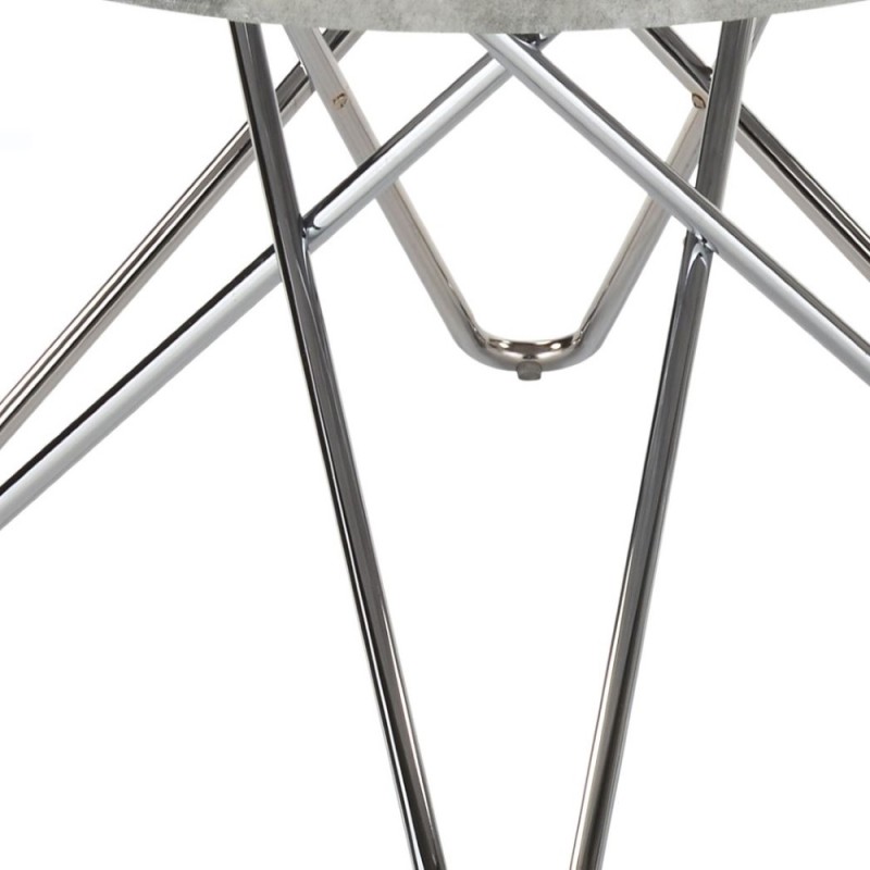 Klubska miza ZERRIC (siva)