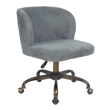 Pisarniški stol VELVET (siva)