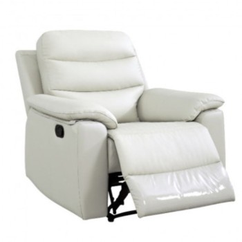 Sedežna garnitura TAURUS II (Fotelj, mlečno bela)