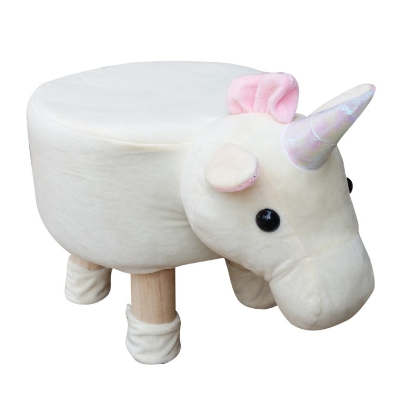 Tabure UNICORN (bela)