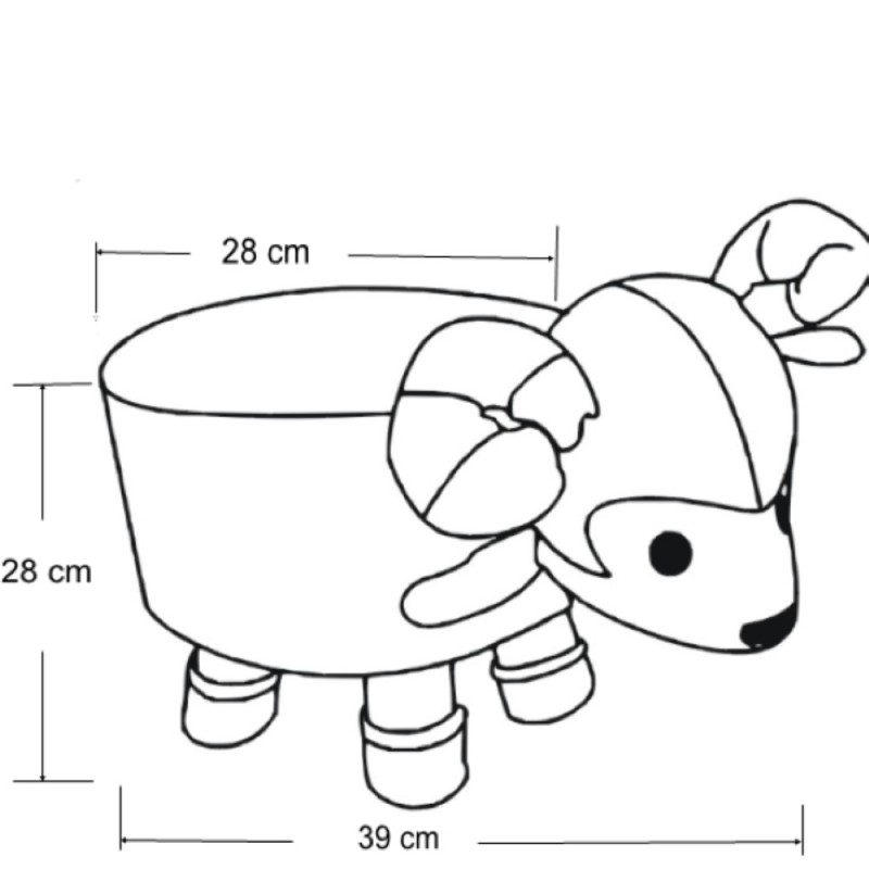 Tabure SHEEP (bela) Tabure SHEEP (bela)