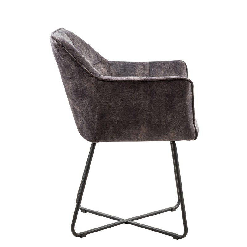 Stol PIKER (antracit, 62x64x81) Stol PIKER (antracit, 62x64x81)