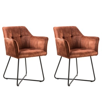 Stol PIKER (rjava, 62x64x81) Stol PIKER (rjava, 62x64x81)