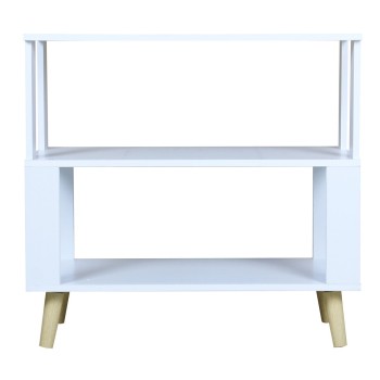 Klubska miza CASE (bela)