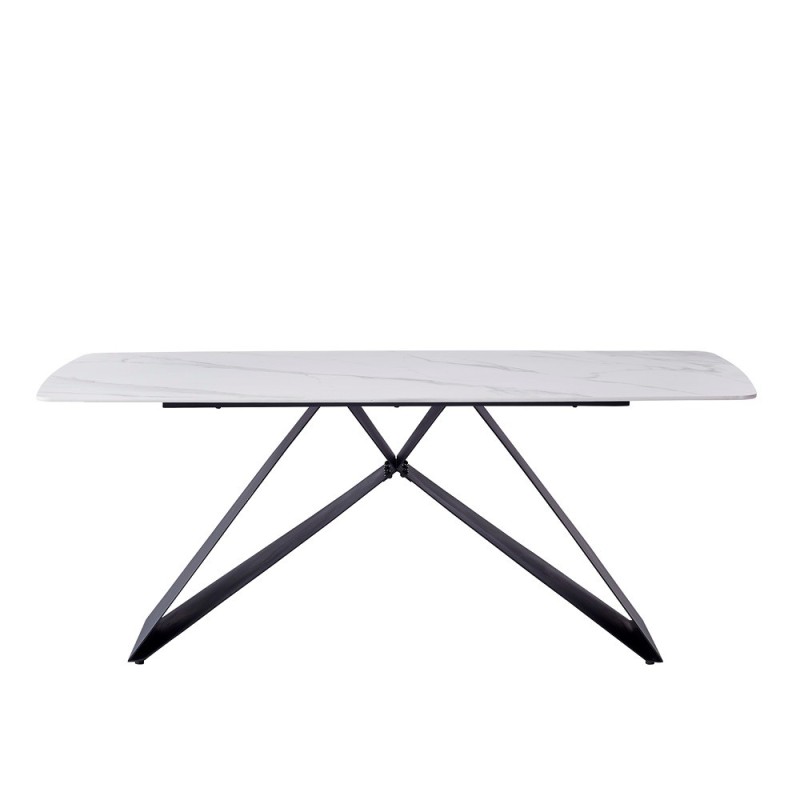 Miza AMAYA (180x90x76, bel marmor, mat) Miza AMAYA (180x90x76, bel marmor, mat)
