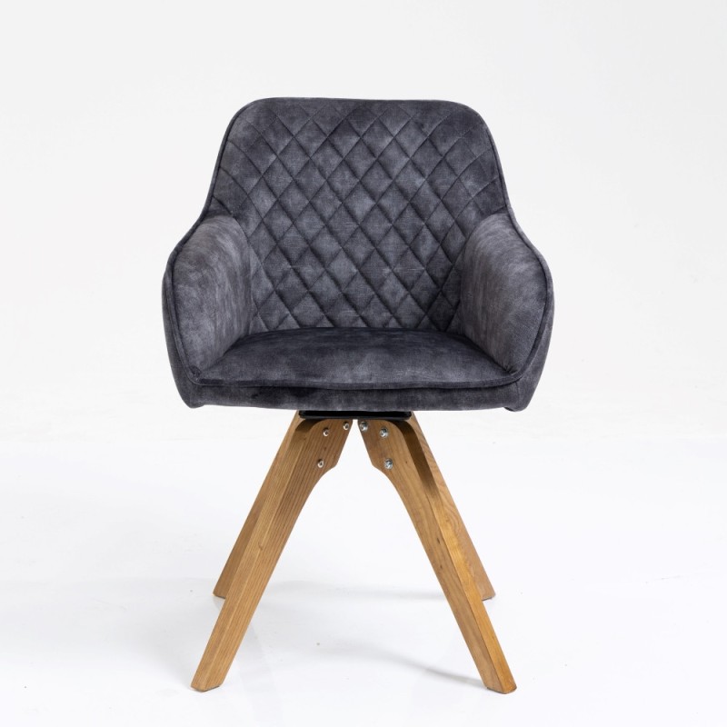 Stol VELES (temno siva, 60x60x85) Stol VELES (temno siva, 60x60x85)