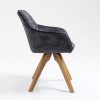 Stol VELES (temno siva, 60x60x85) Stol VELES (temno siva, 60x60x85)