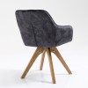 Stol VELES (temno siva, 60x60x85) Stol VELES (temno siva, 60x60x85)