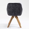 Stol VELES (temno siva, 60x60x85) Stol VELES (temno siva, 60x60x85)