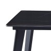 Miza LORELA (črn marmor + zlato, 180x90x75, mat) Miza LORELA (črn marmor + zlato, 180x90x75, mat)