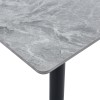 Miza ADRIA (siva, 140x80x75, mat) Miza ADRIA (siva, 140x80x75, mat)