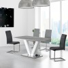 Table BLOOM (160x90x76, siva + bela, mat) Table BLOOM (160x90x76, siva + bela, mat)