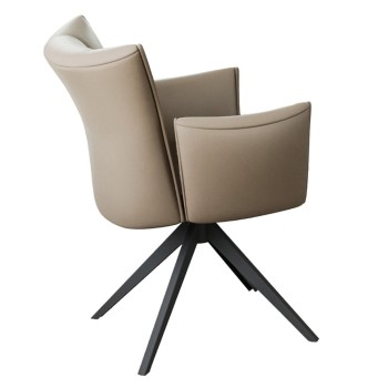 Stol LEDER (rjava) Stol LEDER (rjava)