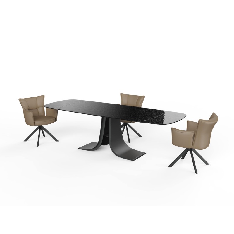 Stol LEDER (rjava) Stol LEDER (rjava)