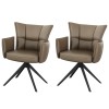 Stol LEDER (rjava) Stol LEDER (rjava)