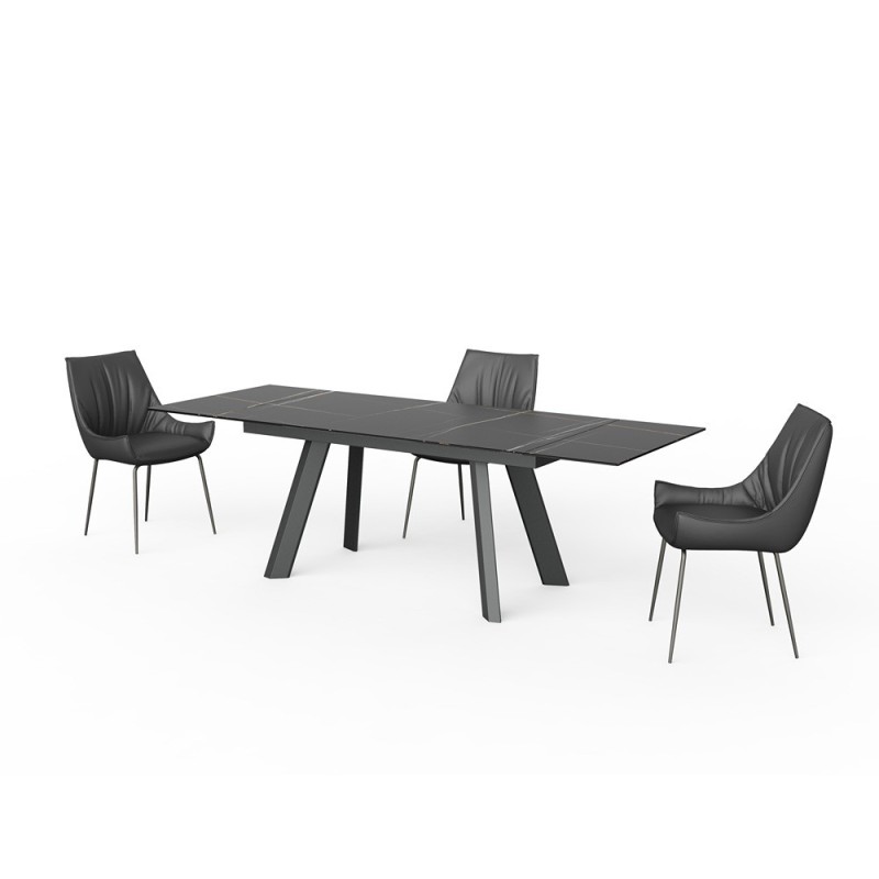 Raztegljiva miza CELIA (črna, 160/200/240x90x76) Raztegljiva miza CELIA (črna, 160/200/240x90x76)