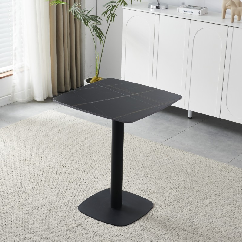 Miza ANNIE (črna, 60x60x75, mat) Miza ANNIE (črna, 60x60x75, mat)