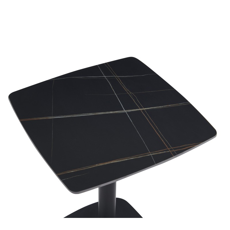 Miza ANNIE (črna, 60x60x75, mat) Miza ANNIE (črna, 60x60x75, mat)