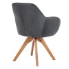 Chair MANDELA (črna + zelena) Chair MANDELA (črna + zelena)