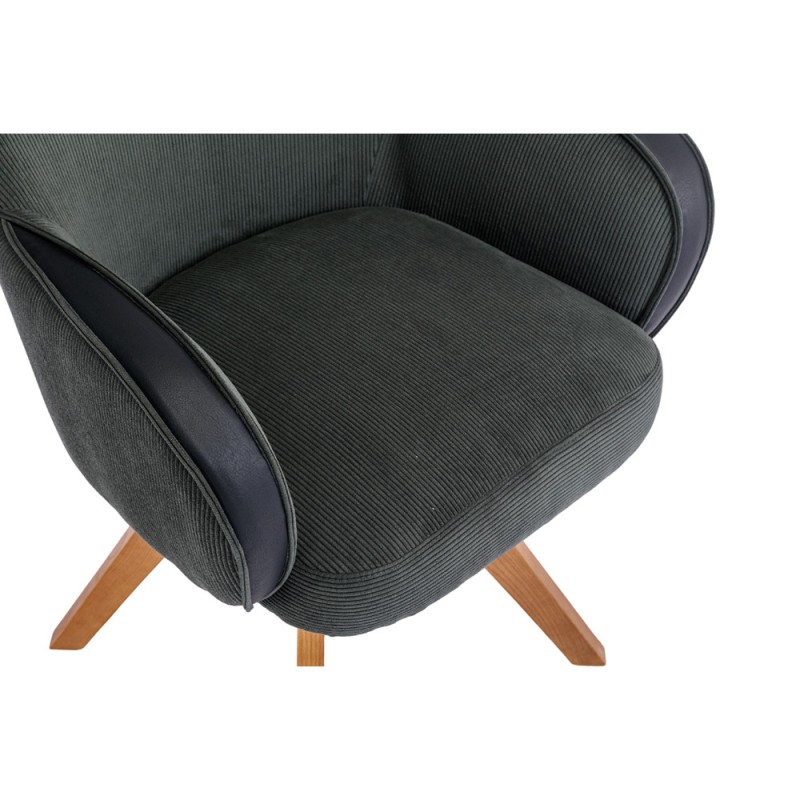 Chair MANDELA (črna + zelena) Chair MANDELA (črna + zelena)