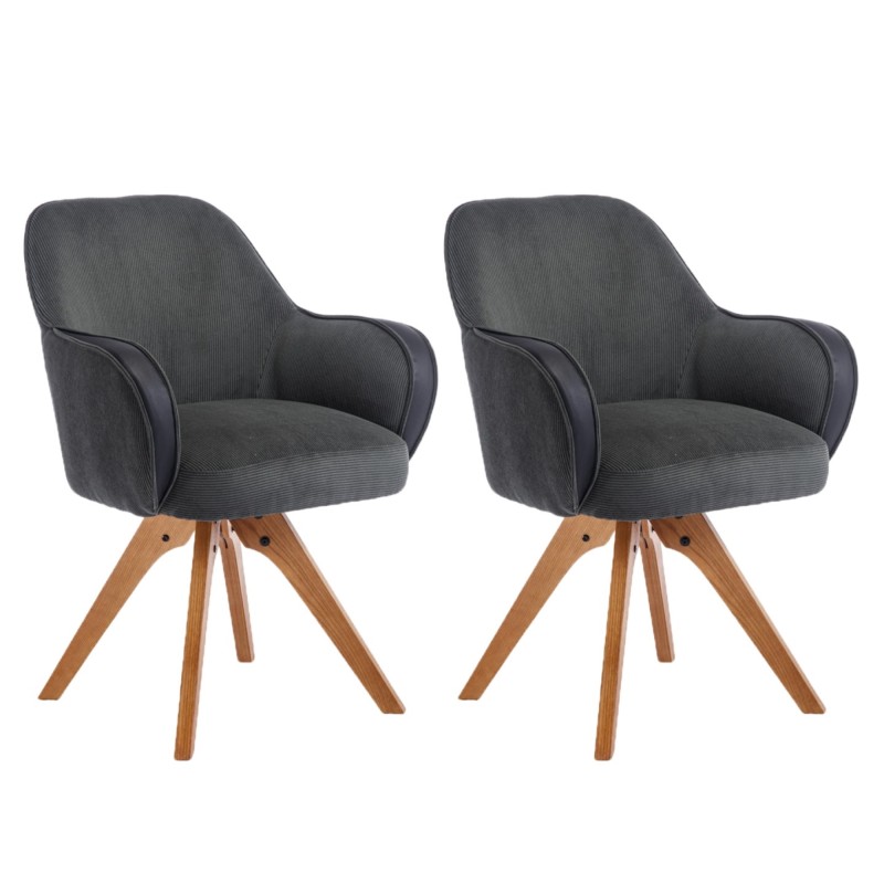 Chair MANDELA (črna + zelena) Chair MANDELA (črna + zelena)