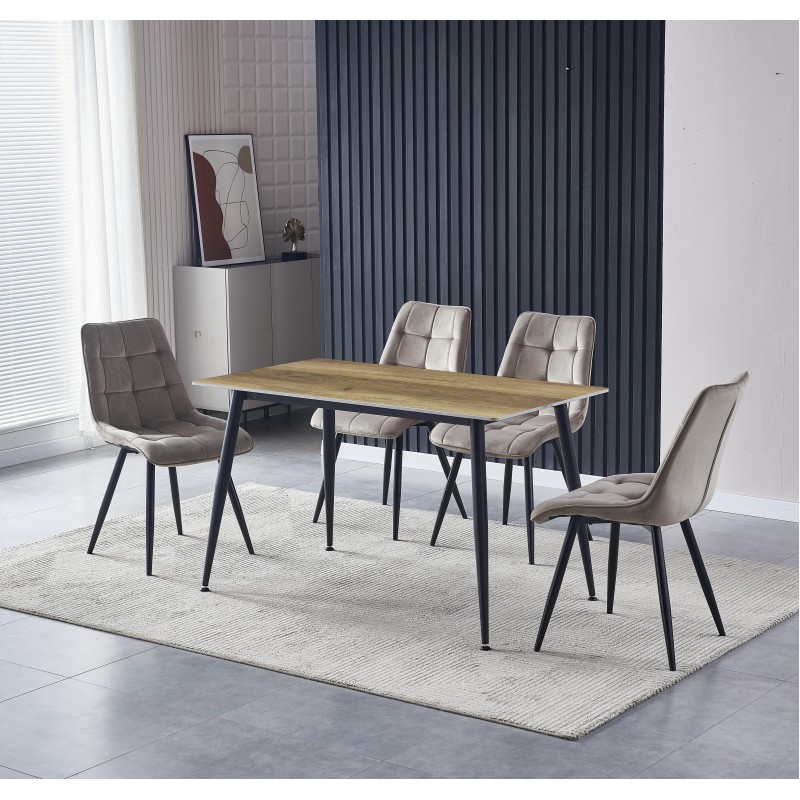 Stol MESINA (cappuccino, 48x60x89) Stol MESINA (cappuccino, 48x60x89)