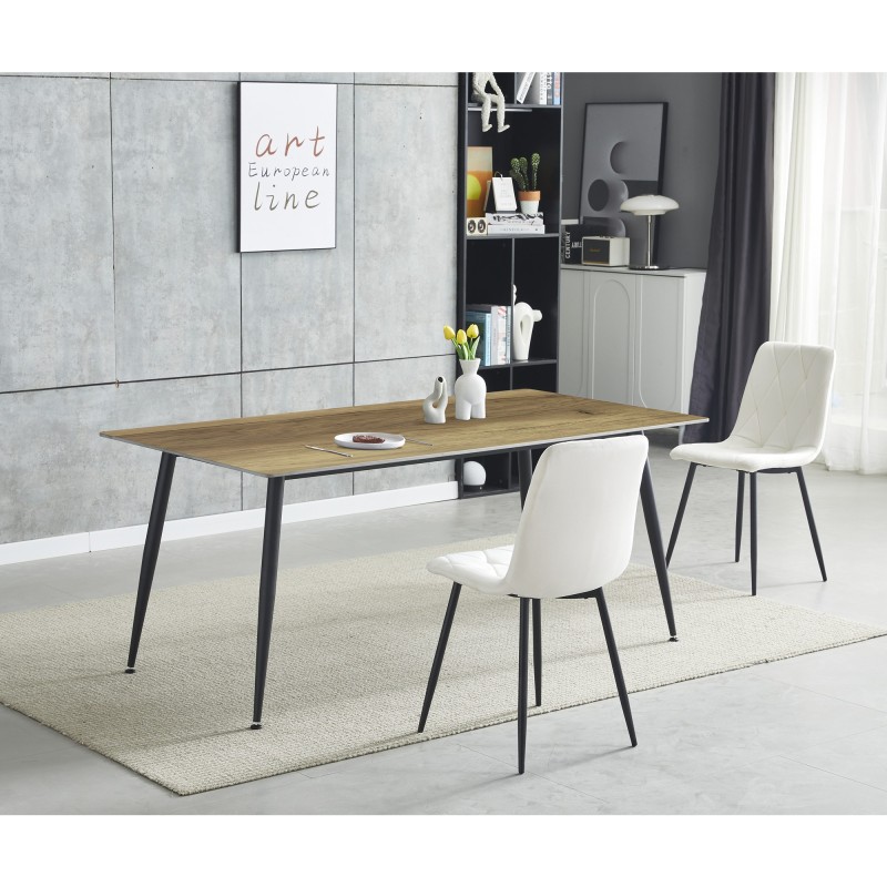Miza ADRIA (hrast, 140x80x75, mat) Miza ADRIA (hrast, 140x80x75, mat)