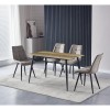 Miza ADRIA (hrast, 140x80x75, mat) Miza ADRIA (hrast, 140x80x75, mat)