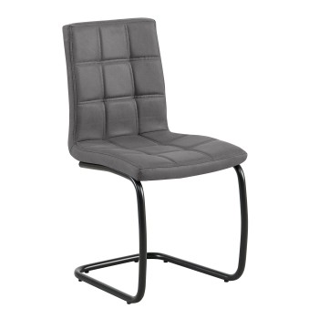 Stol PARMA (temno siva, 46,5x55x90,5) Stol PARMA (temno siva, 46,5x55x90,5)