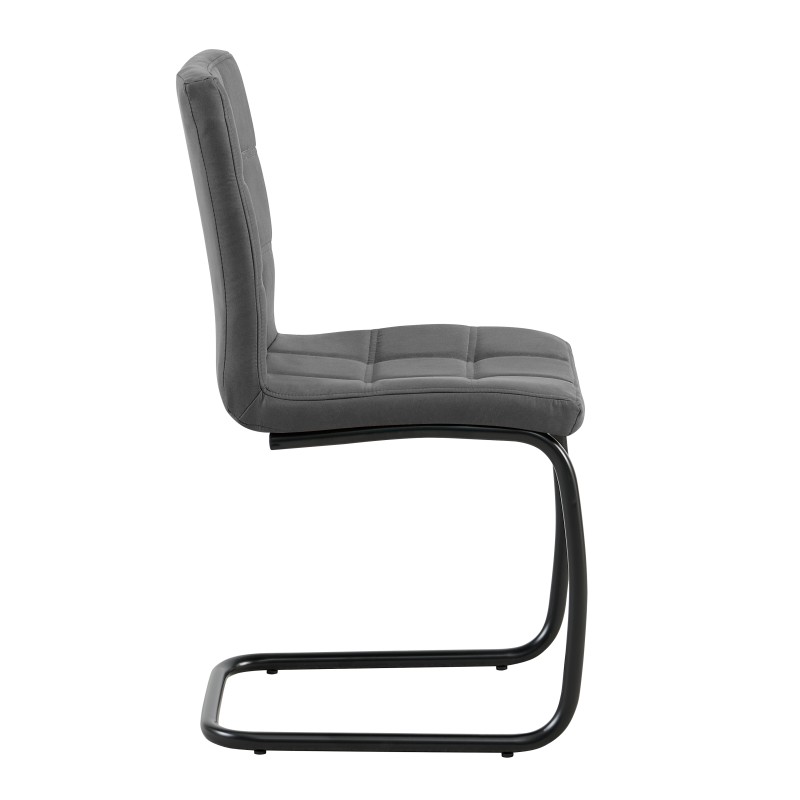 Stol PARMA (temno siva, 46,5x55x90,5) Stol PARMA (temno siva, 46,5x55x90,5)