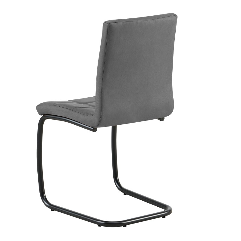 Stol PARMA (temno siva, 46,5x55x90,5) Stol PARMA (temno siva, 46,5x55x90,5)