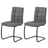 Stol PARMA (temno siva, 46,5x55x90,5) Stol PARMA (temno siva, 46,5x55x90,5)