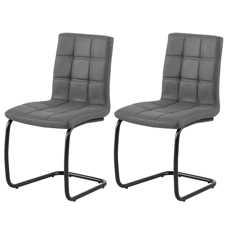 Stol PARMA (temno siva, 46,5x55x90,5) Stol PARMA (temno siva, 46,5x55x90,5)
