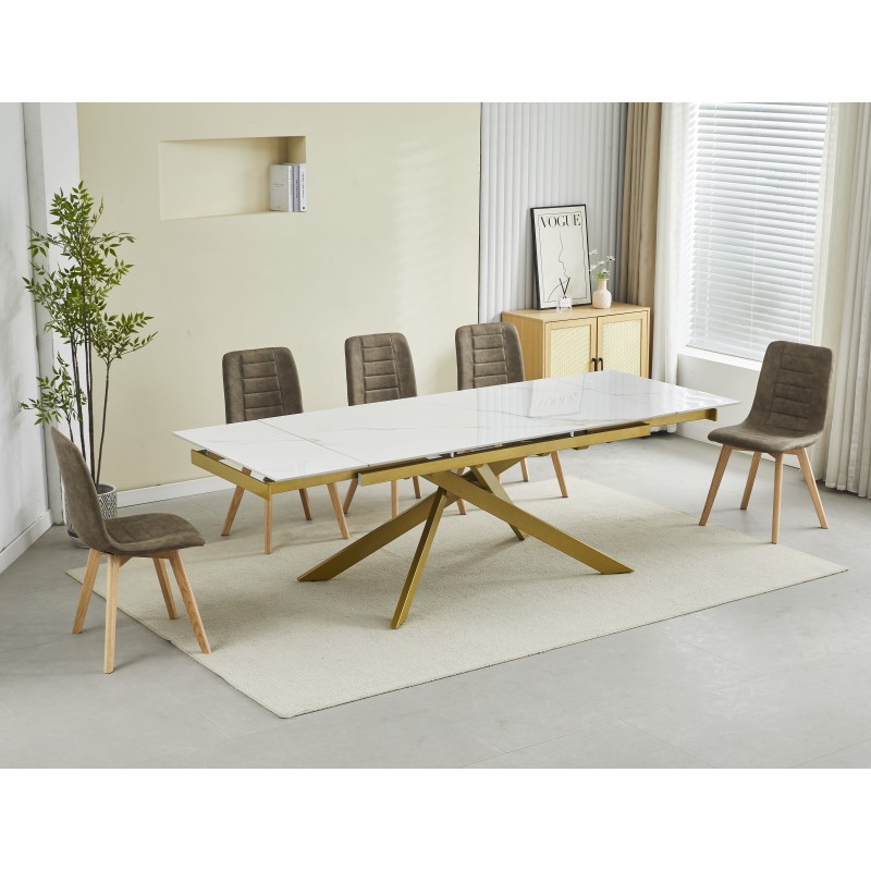 Stol RAVI (taupe, 43x53x88) Stol RAVI (taupe, 43x53x88)
