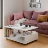 Klubska miza BAILEY (bela, 105x60x45,5) Klubska miza BAILEY (bela, 105x60x45,5)